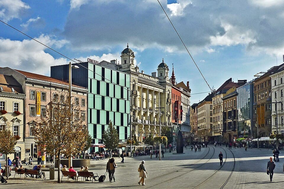 Brno-střed — a district of the city