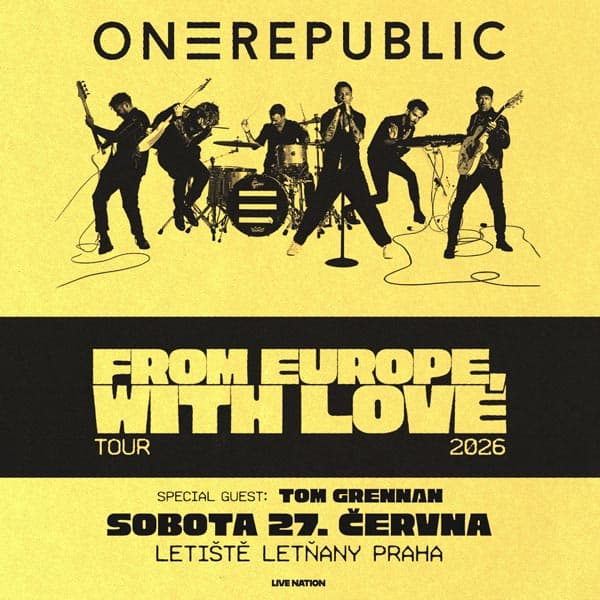 Концерт OneRepublic у Чехії