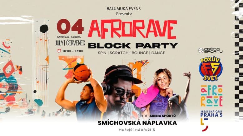 AfroRave на березі Влтави