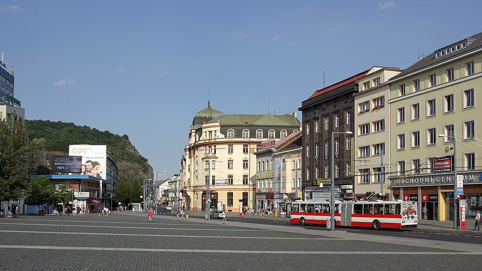 Mírové náměstí in Ústí nad Labem