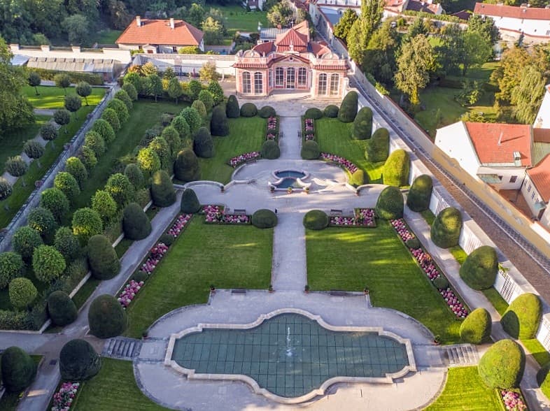 The Historic Garden of Černín Palace