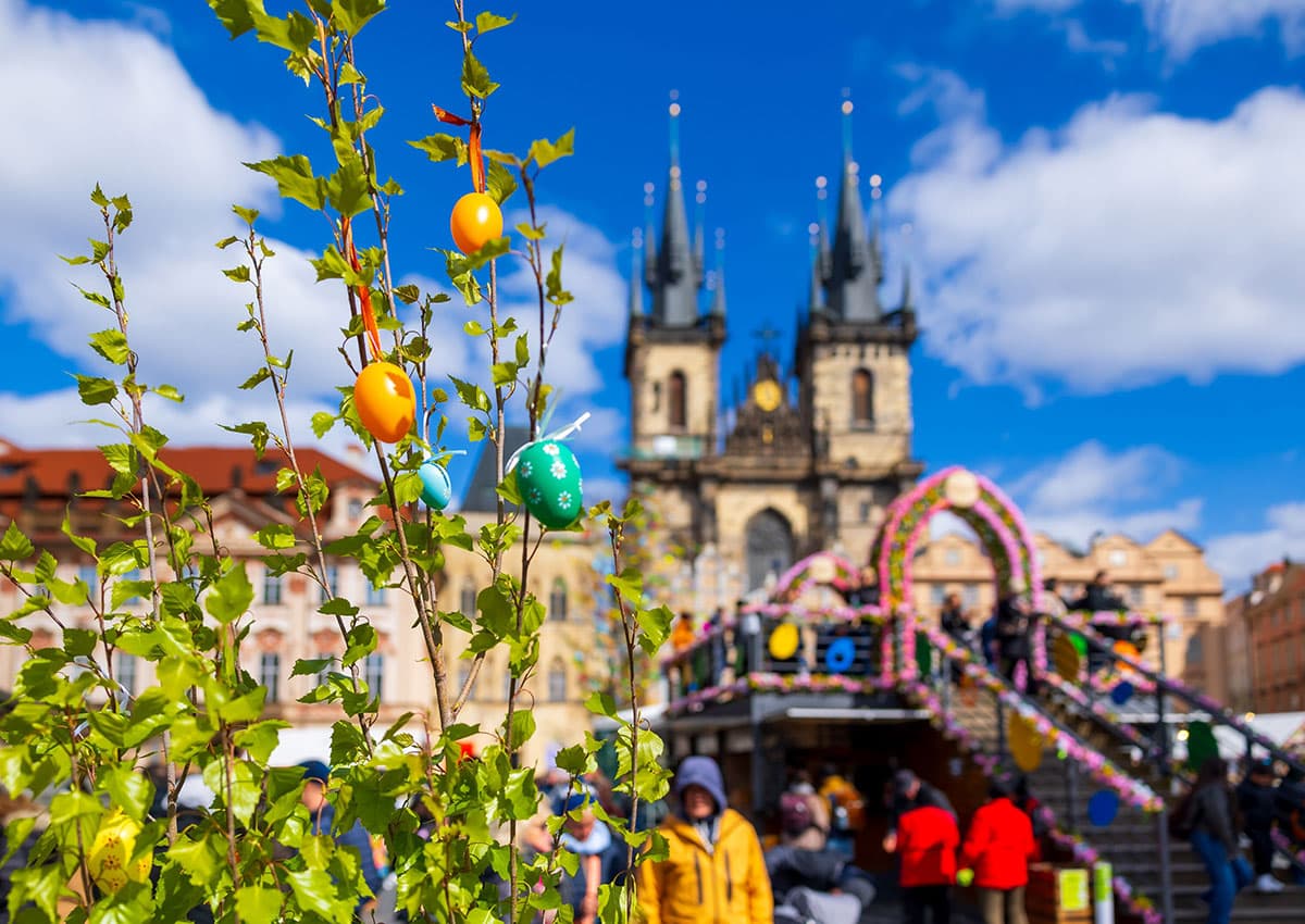 Пасхальные ярмарки Праги 2026