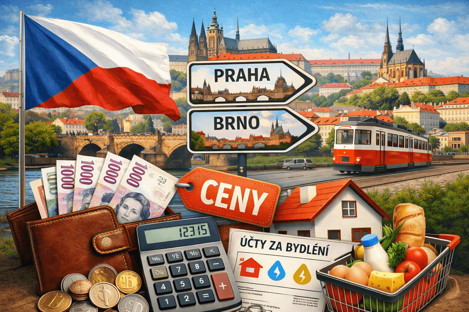 Сколько стоит жизнь в Чехии в 2026 году