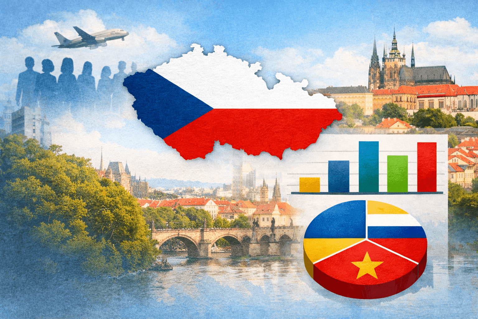 Мигранты в Чехии: цифры, регионы и тенденции